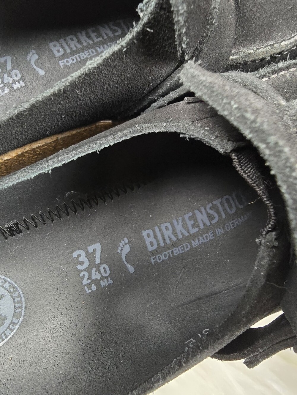 Birkenstock Buckley Black Slip On Clog Shoe 37 - Picture 5 of 15